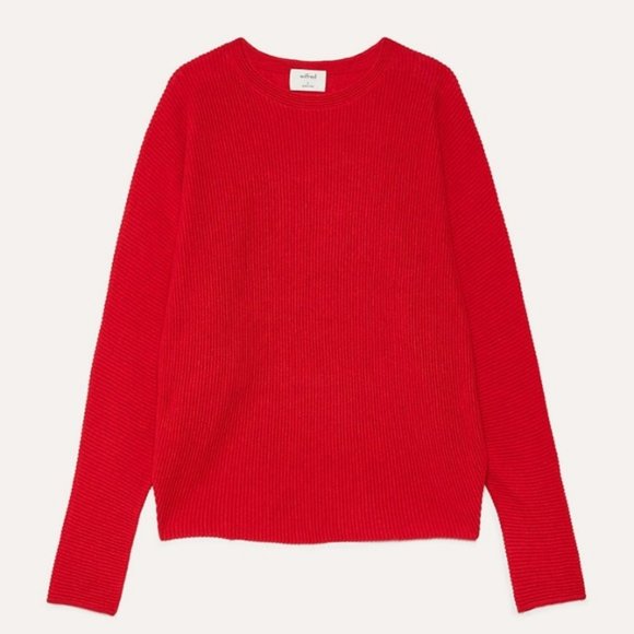 Aritzia Wilfred Coline Linen Blend Dolman Sweater - Picture 1 of 12